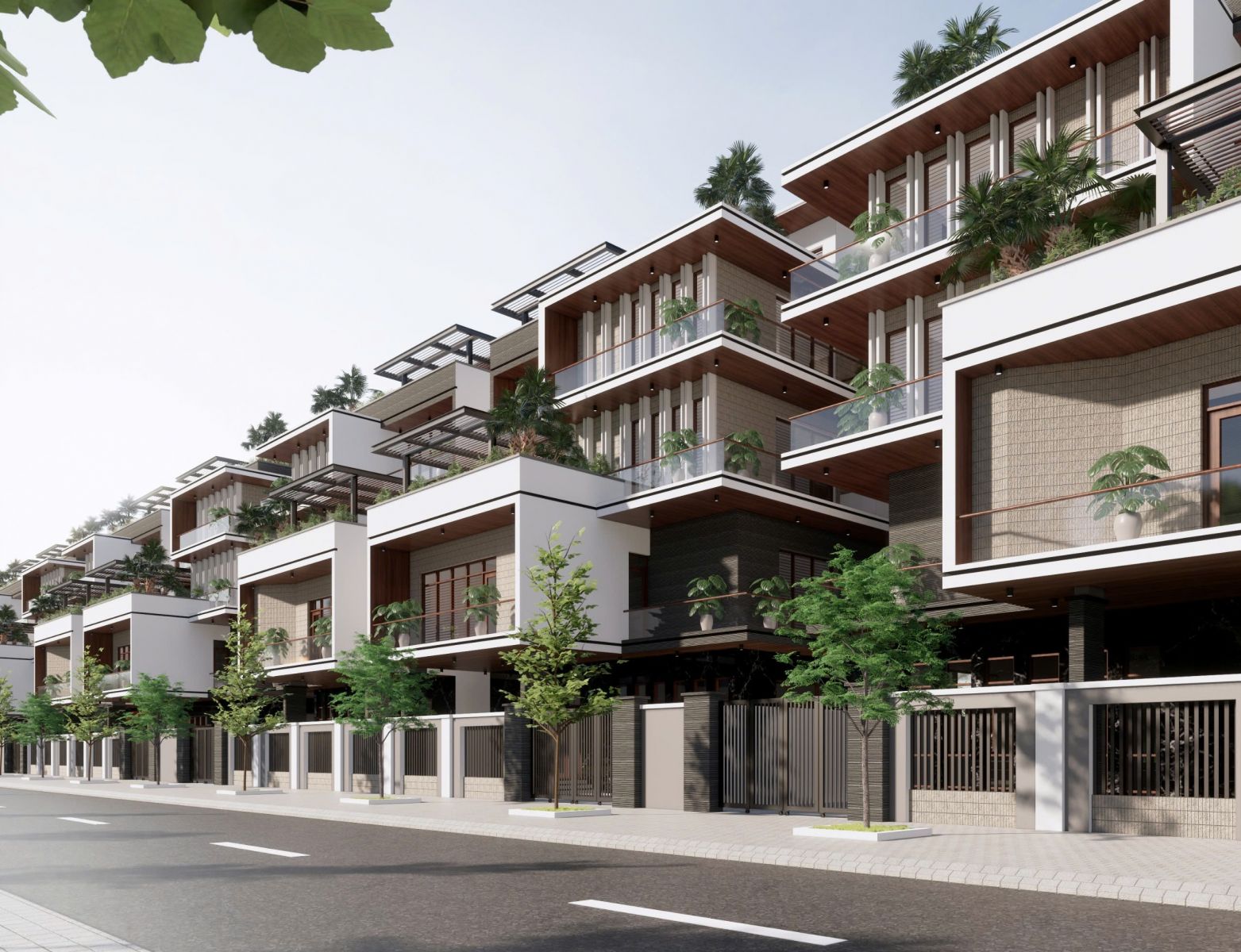 THIẾT KẾ NHÀ LIỀN KỀ CENTRAL AVENUE LỤC NAM